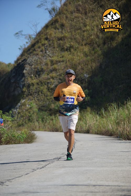 Race photo from Kelud Vertical Challenge 2024