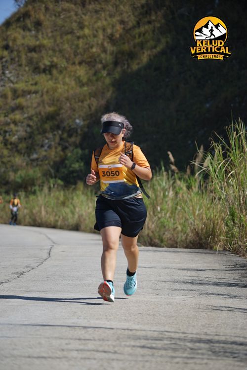 Race photo from Kelud Vertical Challenge 2024
