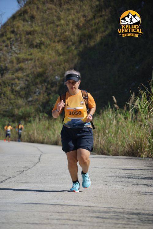 Race photo from Kelud Vertical Challenge 2024