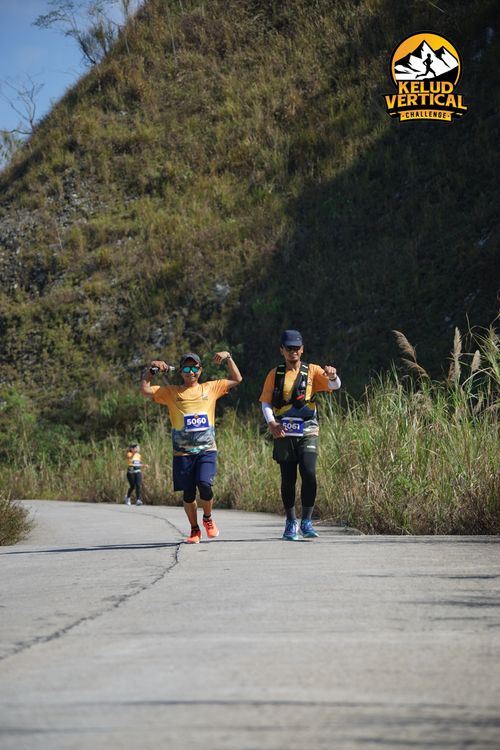 Race photo from Kelud Vertical Challenge 2024