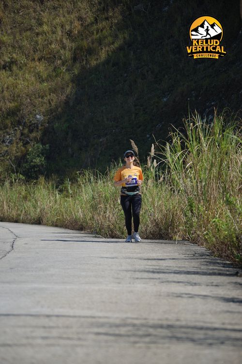 Race photo from Kelud Vertical Challenge 2024