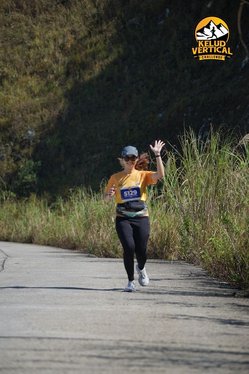 Race photo from Kelud Vertical Challenge 2024