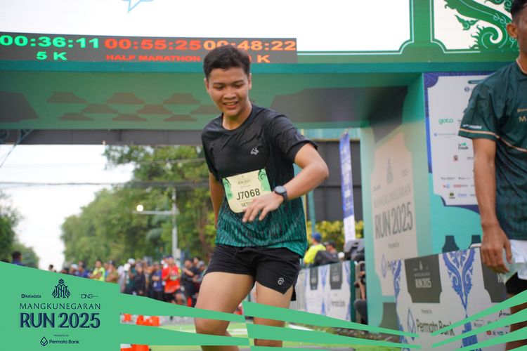 Race photo from Mangkunegaran Run 2025