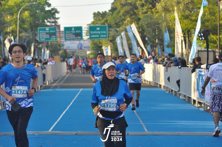 Race photo from Jabar Run 10K 2024