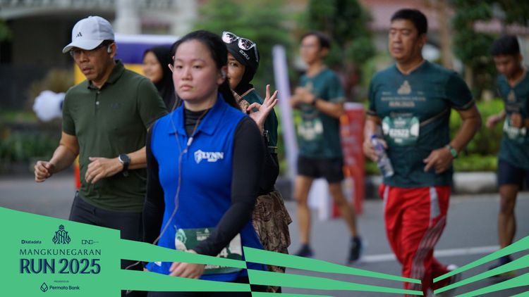 Race photo from Mangkunegaran Run 2025