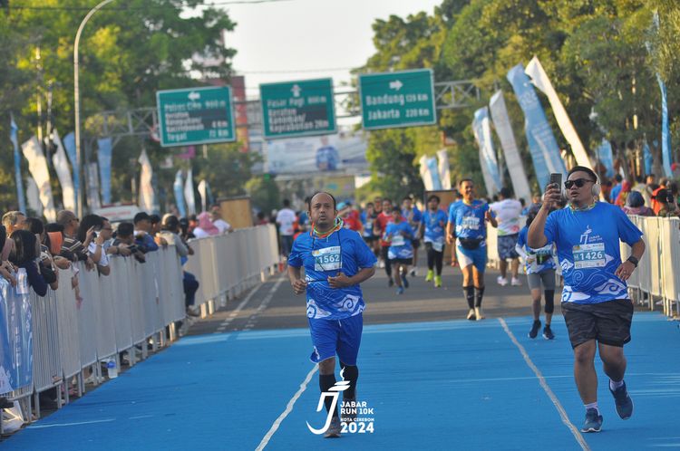 Race photo from Jabar Run 10K 2024