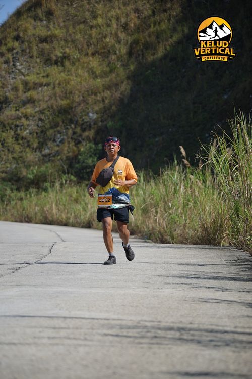 Race photo from Kelud Vertical Challenge 2024
