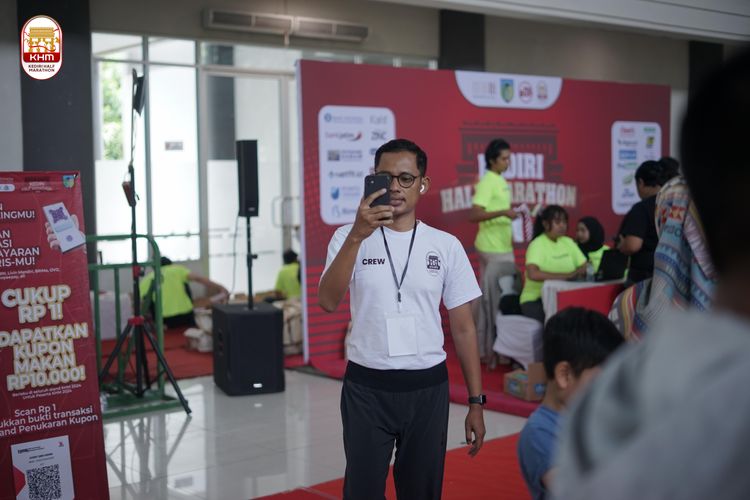 Race photo from Kediri Half Marathon 2024