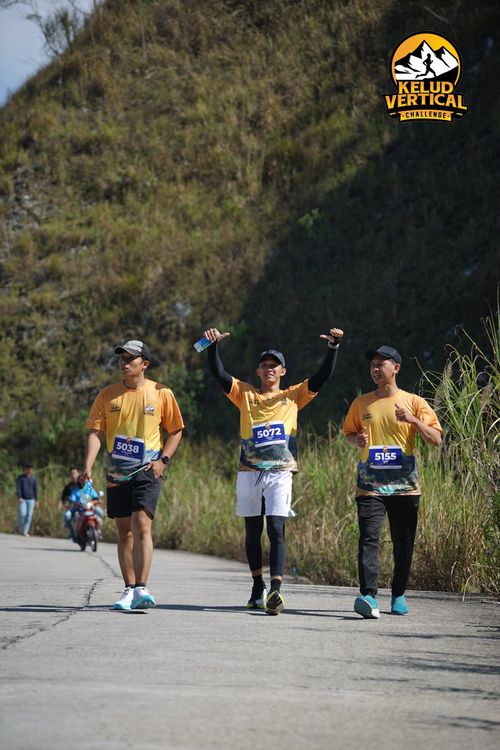 Race photo from Kelud Vertical Challenge 2024