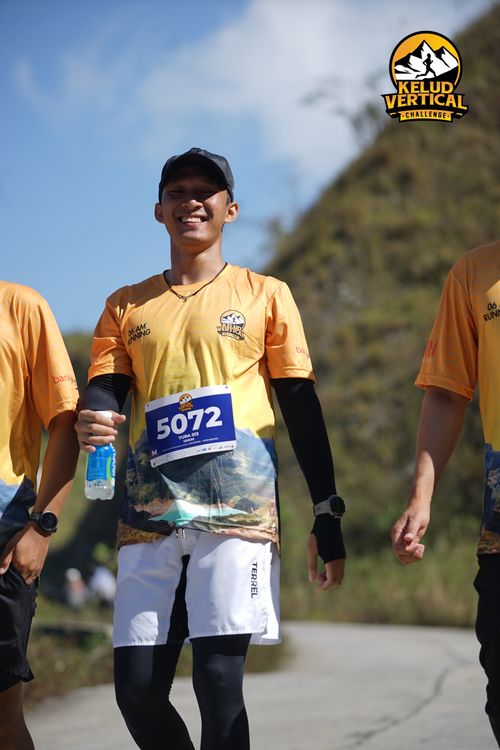 Race photo from Kelud Vertical Challenge 2024