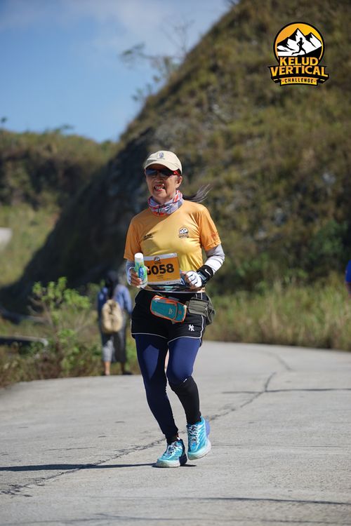 Race photo from Kelud Vertical Challenge 2024