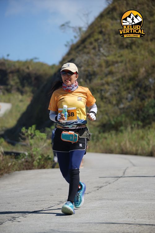 Race photo from Kelud Vertical Challenge 2024