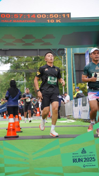 Race photo from Mangkunegaran Run 2025
