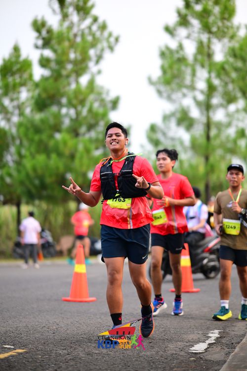 Race photo from CISANGKAN KBP CITY RUN 2025