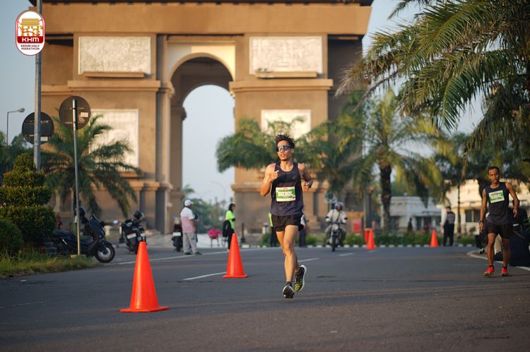 Race photo from Kediri Half Marathon 2024