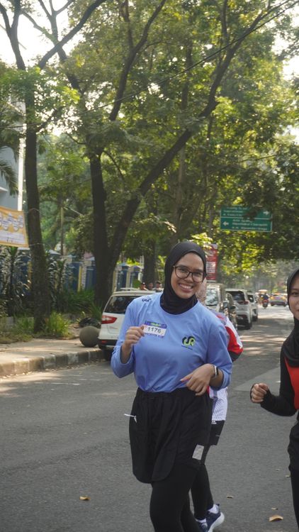 Race photo from Happy One Decade Unpad Runner