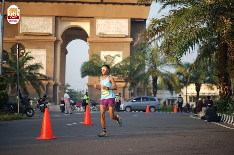 Race photo from Kediri Half Marathon 2024