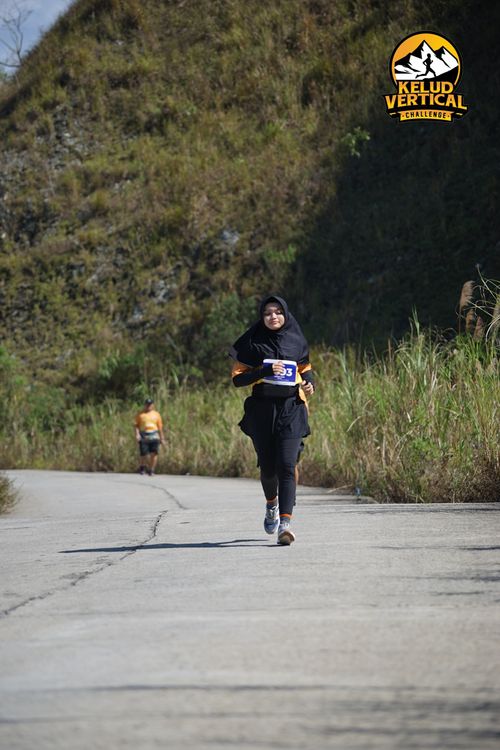 Race photo from Kelud Vertical Challenge 2024