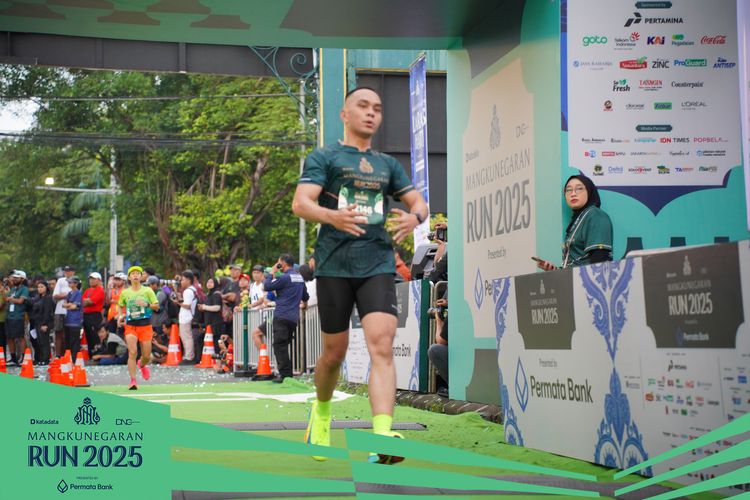 Race photo from Mangkunegaran Run 2025