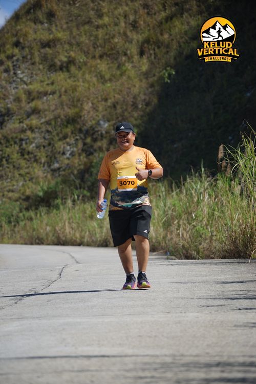 Race photo from Kelud Vertical Challenge 2024