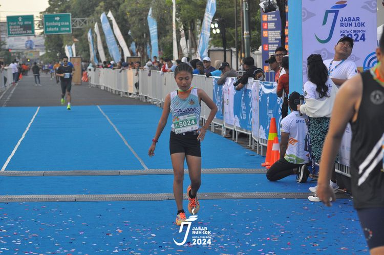 Race photo from Jabar Run 10K 2024