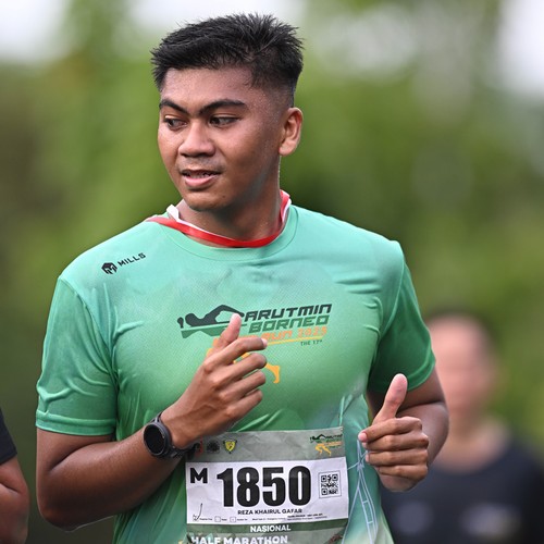 Race photo from ARUTMIN BORNEO RUN 2025