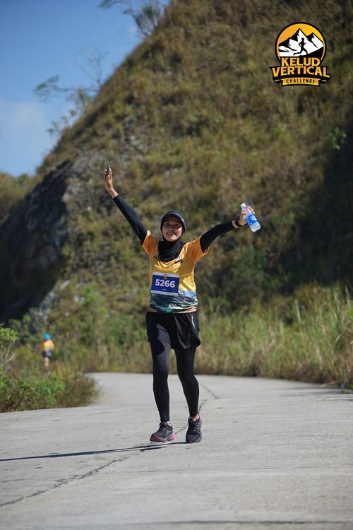 Race photo from Kelud Vertical Challenge 2024