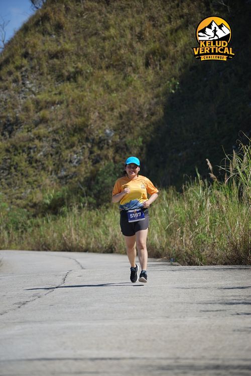 Race photo from Kelud Vertical Challenge 2024