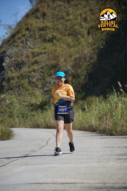 Race photo from Kelud Vertical Challenge 2024