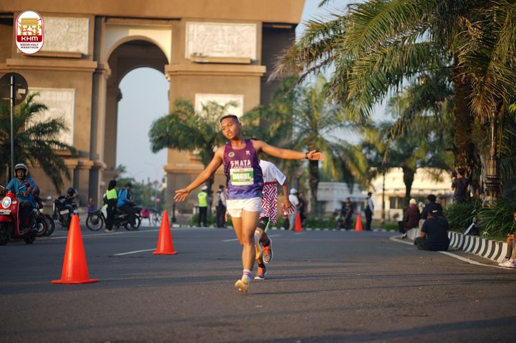 Race photo from Kediri Half Marathon 2024