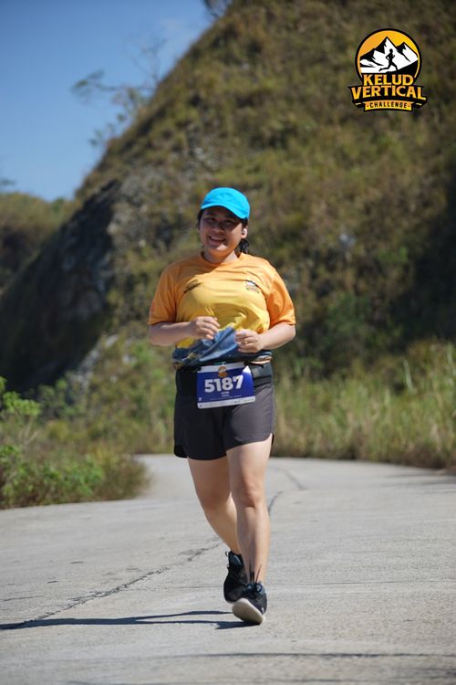 Race photo from Kelud Vertical Challenge 2024