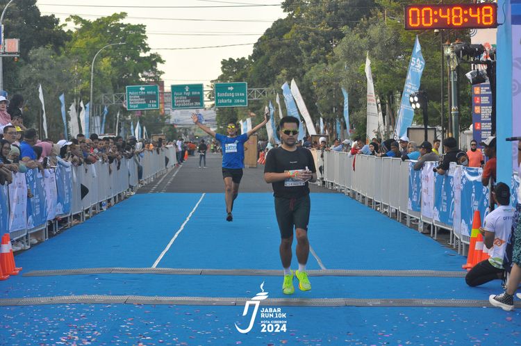 Race photo from Jabar Run 10K 2024