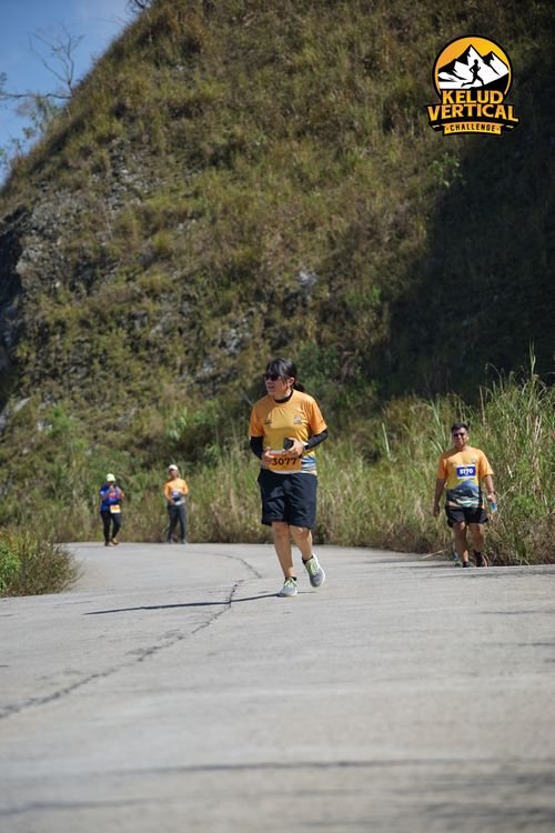 Race photo from Kelud Vertical Challenge 2024