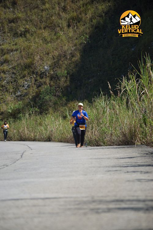 Race photo from Kelud Vertical Challenge 2024