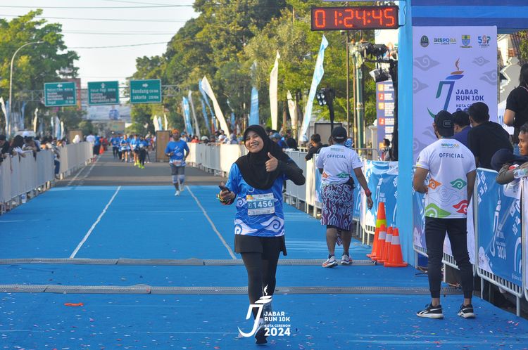 Race photo from Jabar Run 10K 2024