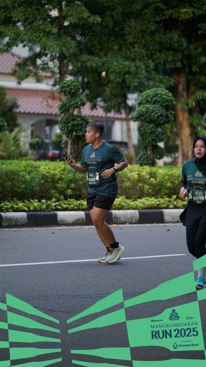 Race photo from Mangkunegaran Run 2025