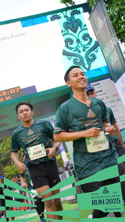 Race photo from Mangkunegaran Run 2025