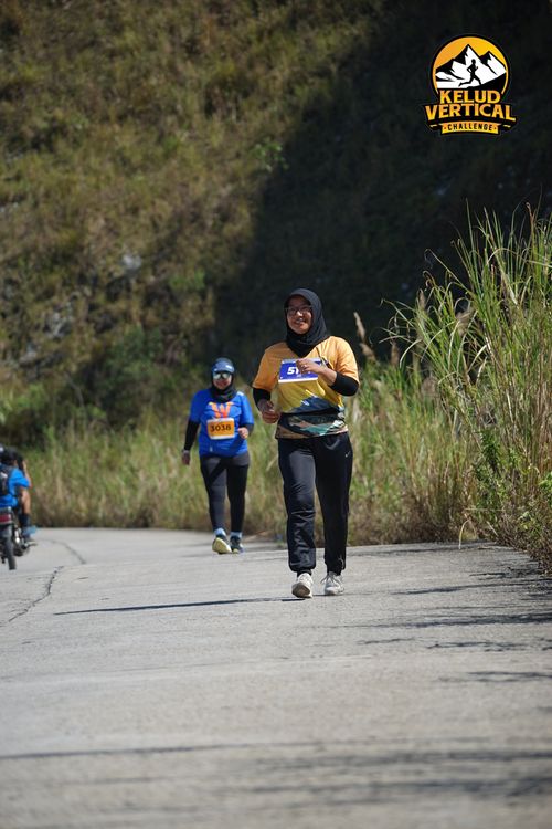 Race photo from Kelud Vertical Challenge 2024