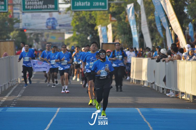 Race photo from Jabar Run 10K 2024