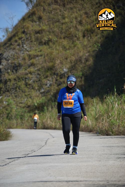 Race photo from Kelud Vertical Challenge 2024