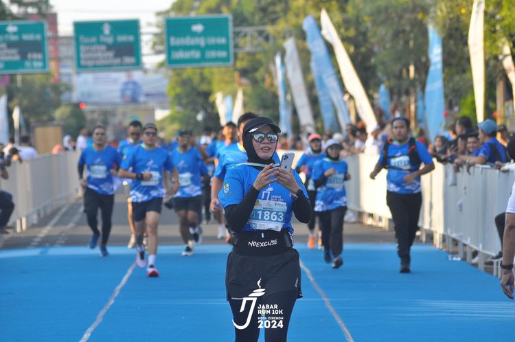 Race photo from Jabar Run 10K 2024