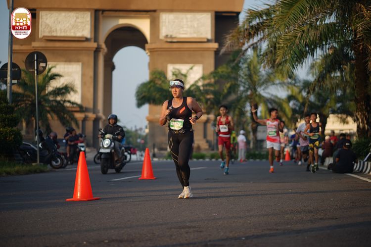 Race photo from Kediri Half Marathon 2024