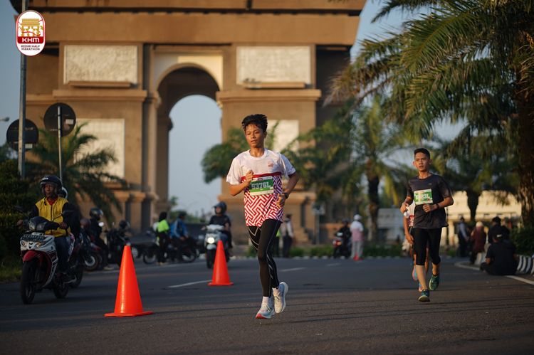 Race photo from Kediri Half Marathon 2024