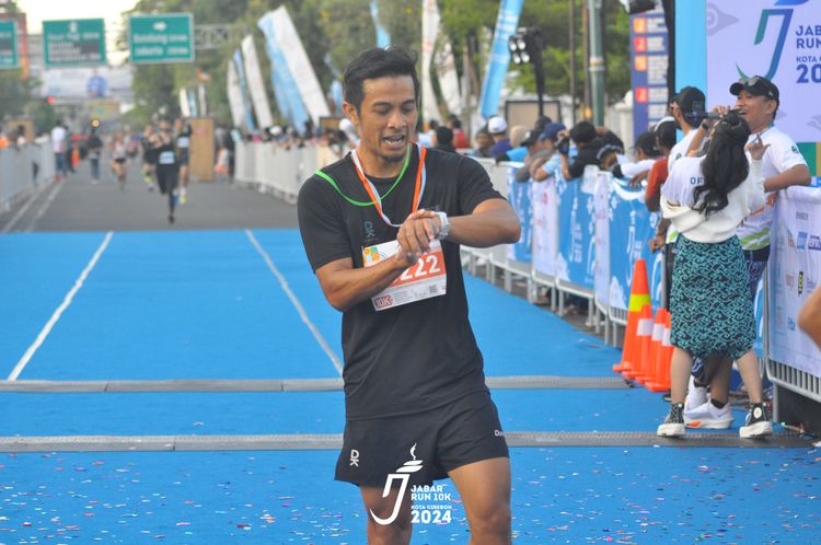 Race photo from Jabar Run 10K 2024