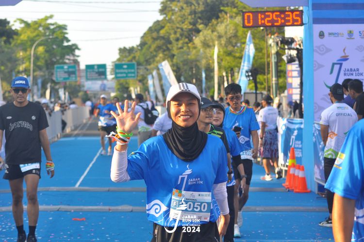 Race photo from Jabar Run 10K 2024