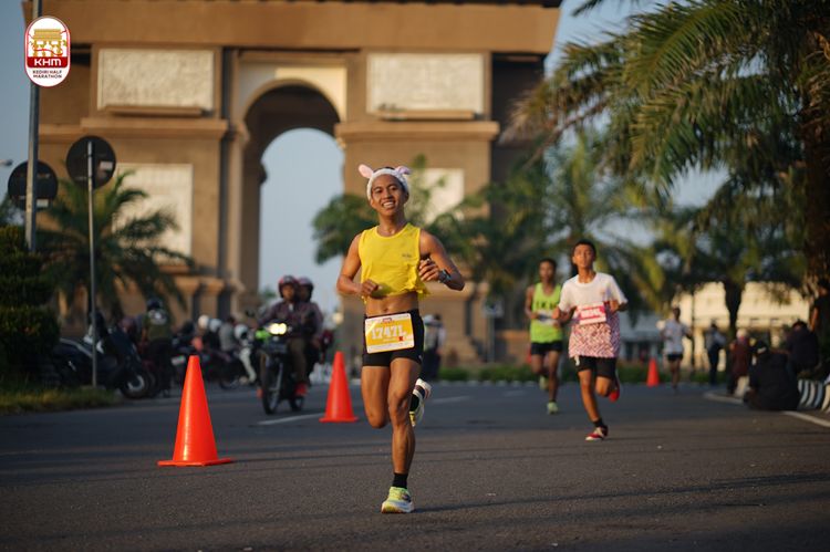 Race photo from Kediri Half Marathon 2024