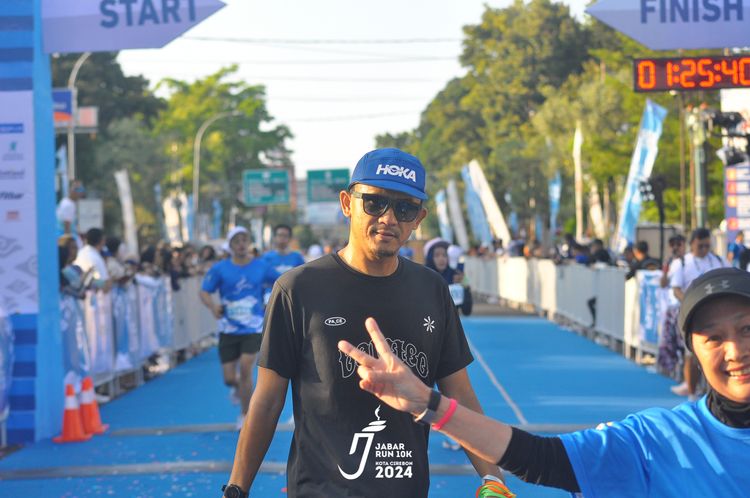 Race photo from Jabar Run 10K 2024