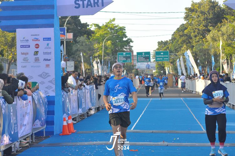 Race photo from Jabar Run 10K 2024