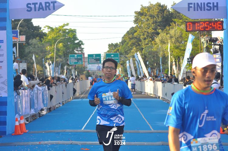 Race photo from Jabar Run 10K 2024