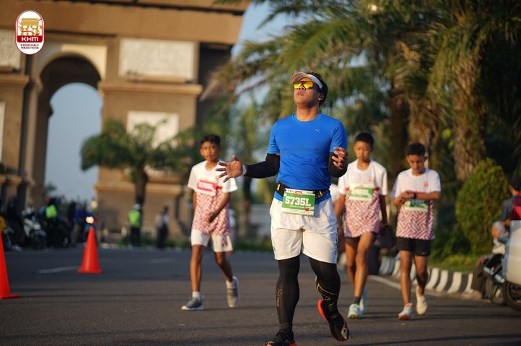 Race photo from Kediri Half Marathon 2024